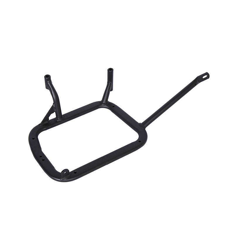 Suitable for Dongfeng Mt800X Side Frame Exhaust Motorcycle Side Box Stainless Steel Carbon Steel Right Exhaust Pipe Bracket
