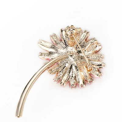 chrysanthemum brooch pink purple | Yaxa sancaqları