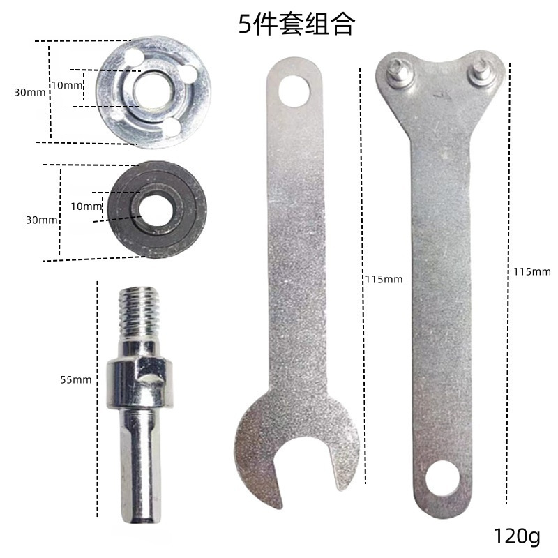 Adaptador para amoladora angular, accesorios de corte y amolado, barra de extensión para taladro