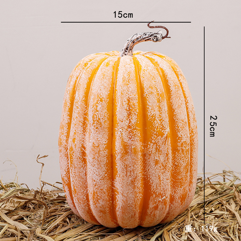 Simulación transfronteriza espuma calabaza modelo Halloween Acción de Gracias decoración de Navidad props disparo decoración de calabaza falsa image 41