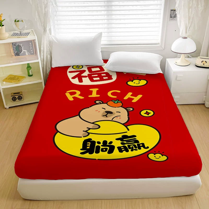 Sheet, non-slip mattress, breathable bedspread for students