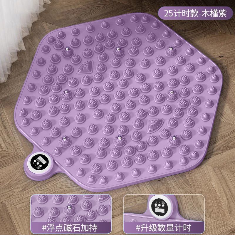 Placa de presión de dedos de medicina tradicional china gruesa almohadilla de plantar redonda acupuntura gruesa pie pie pie paso meridiano ultra-trotando almohadilla de masaje