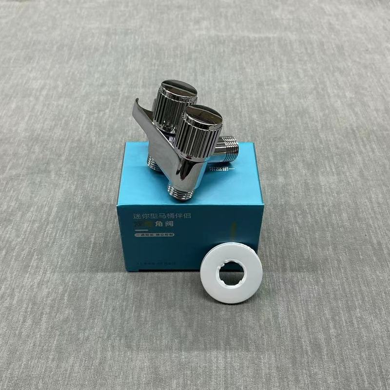 新しい便器のパートナーはスプレーガンを持って洗い流します。|undefined