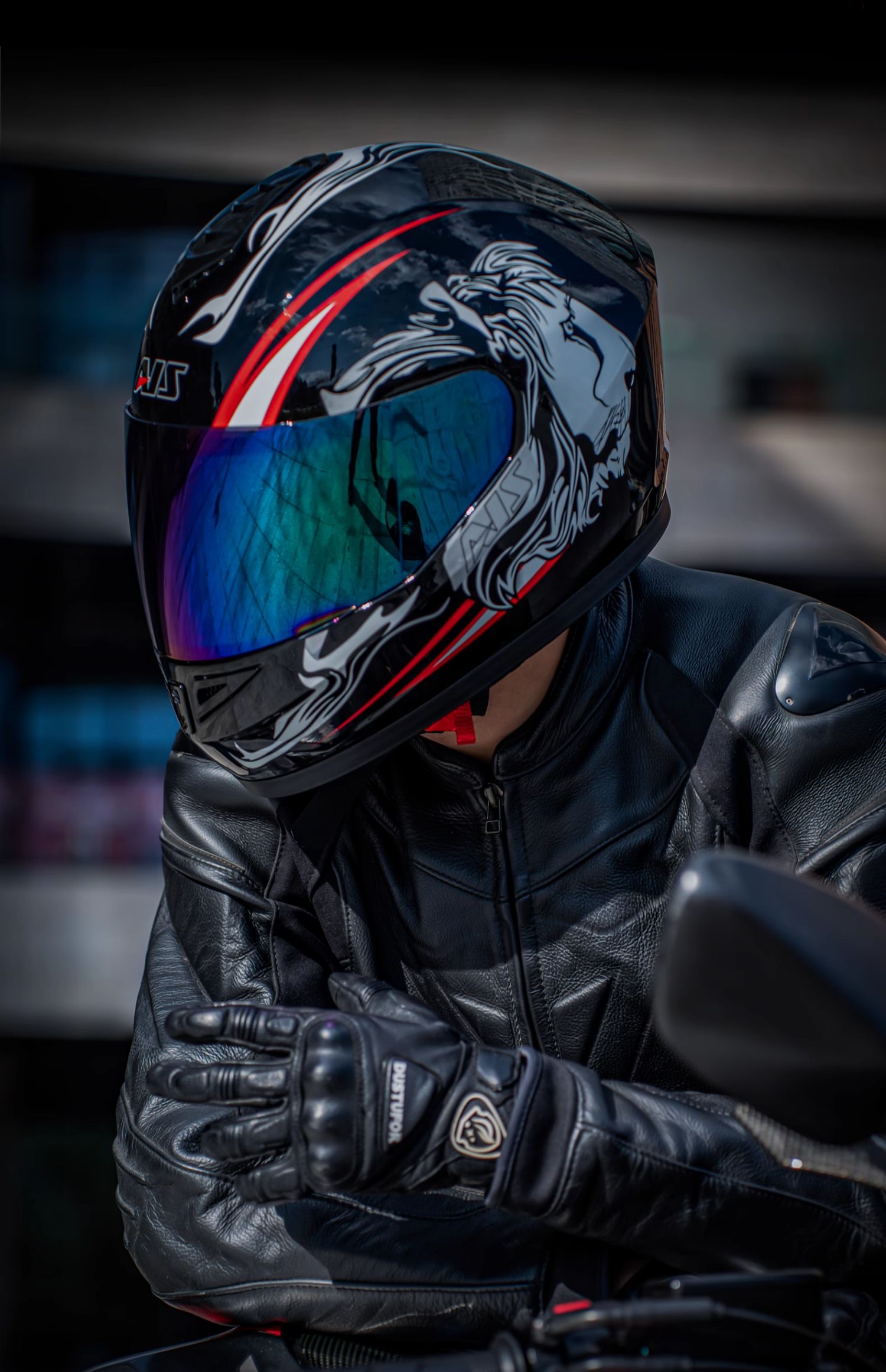 Motorcycle Full Helmet Men Women Winter Bluetooth 3C Certified
