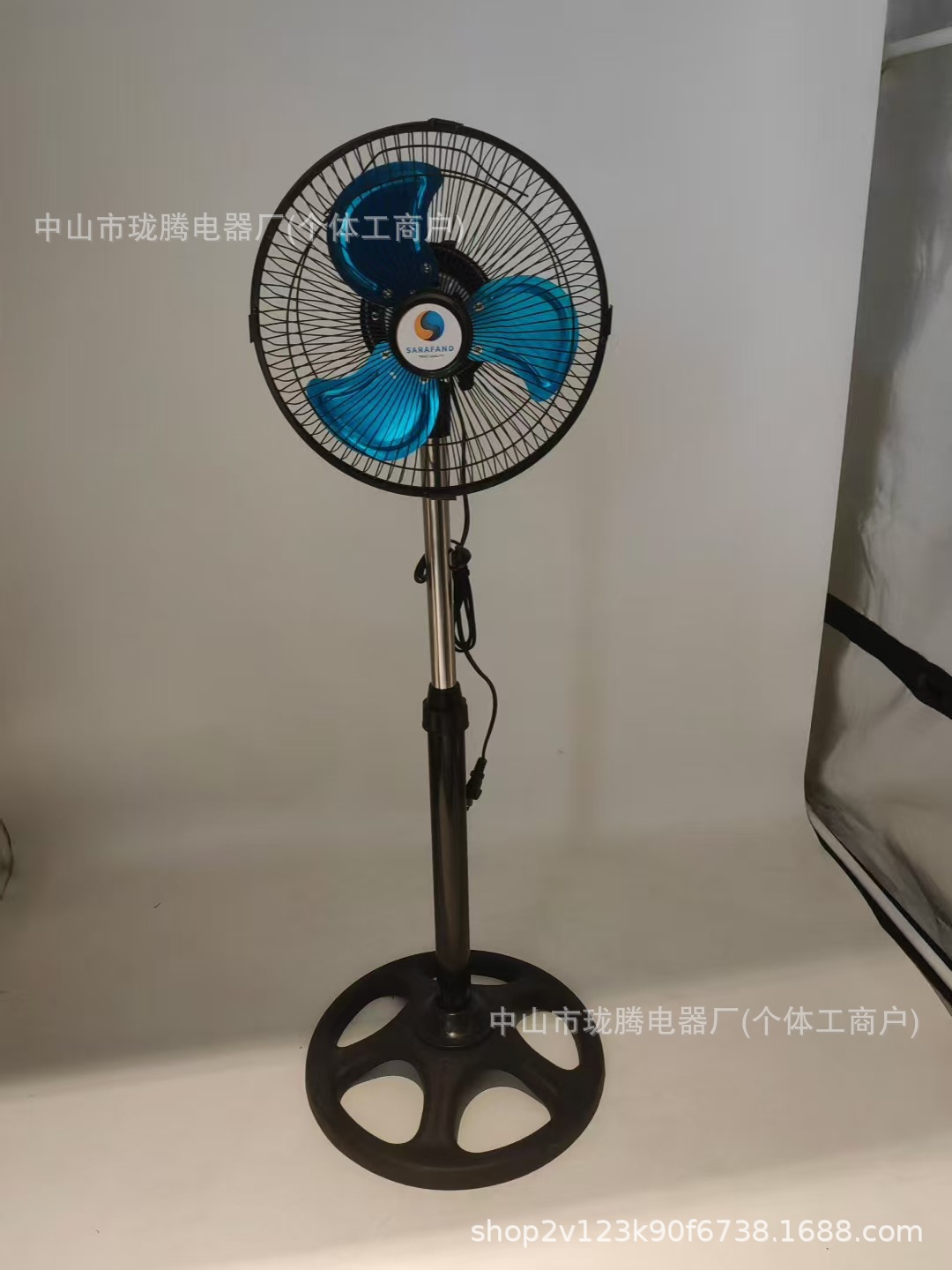 10 "3 en 1 ventilador eléctrico ventilador industrial doméstico niños 10 pulgadas ventilador de piso 12" ventilador de pie exportación de comercio exterior