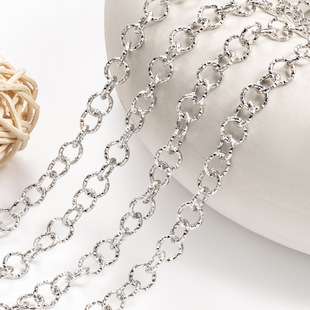 Stainless steel star circle chain fashion non-fading necklace bracelet diy jewelry stainless steel chain in stock