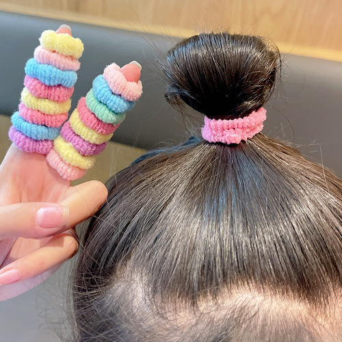 Q-elastic, hair-friendly elastic bands for baby girls, small size hair ties for braiding, hair accessories, hair bands for children