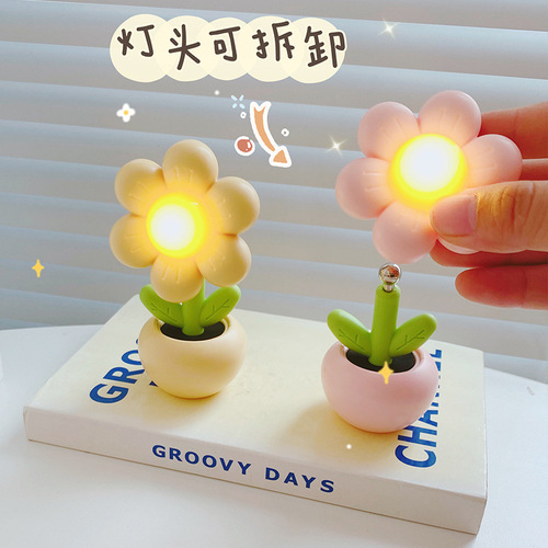 Cross-border exclusive creative night light, cartoon desk ornament ambiance lamp bedroom night light gift logo