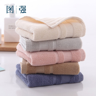Tuqiang Towel Merchant Ultra-Pure Cotton Towel Adult Men and Women Thickeneding Household Soft Absorbent Face Wash Towel Wholesale