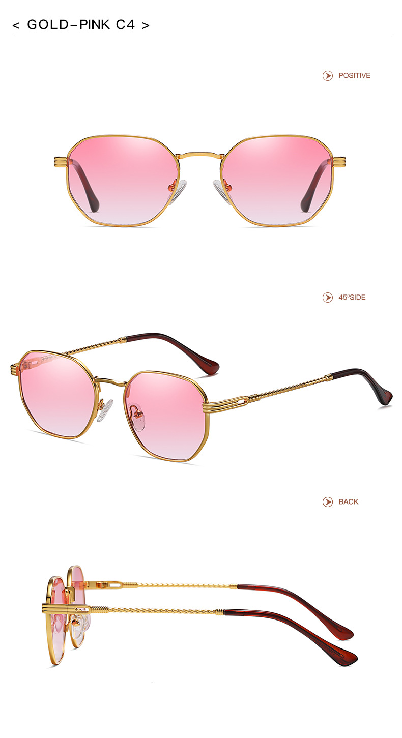 Estilo Clásico Ropa De Calle Color Sólido C.A. Protección UV400 Cuadrado Fotograma Completo Gafas De Sol Mujer display picture 15