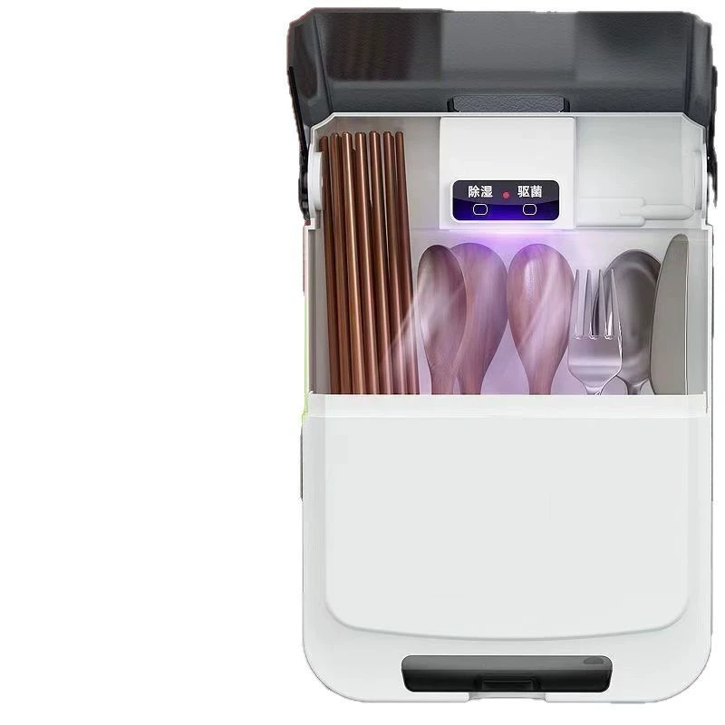 Universal handheld tableware, antibacterial UV chopsticks, storage box for home use, new collection