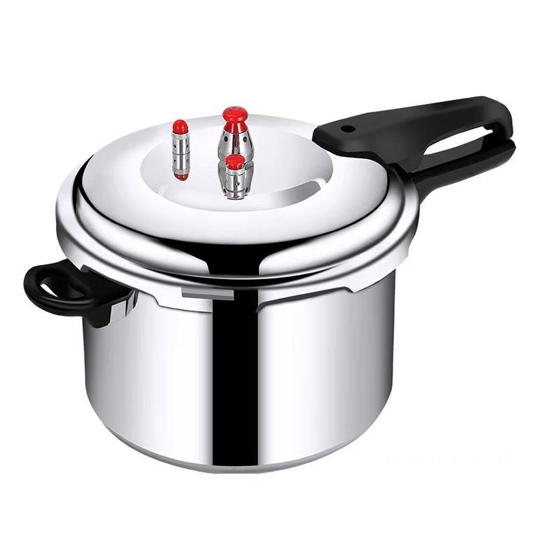 Olla a Presión Doméstica de 24 cm de Aleación de Aluminio, Antiexplosión, Apto para Todo Tipo de Estufas, para Cocina