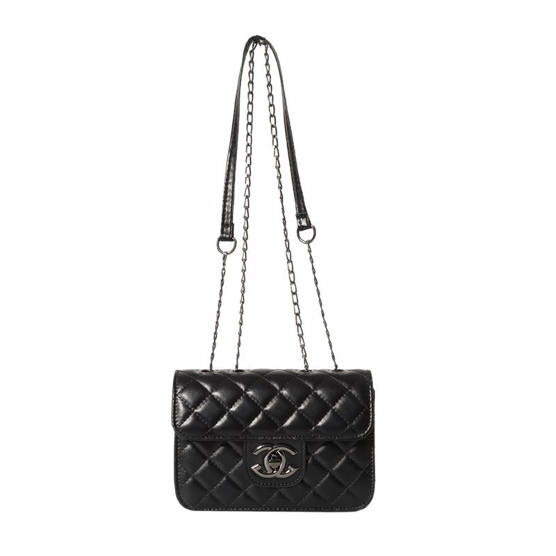 Bolso de Mujer de Lujo Ligero, Nuevo Modelo 2026, Bordado, Acolchado, con Cadena, de Hombro y Cruzado, Bolso Cuadrado Pequeño para Mujer