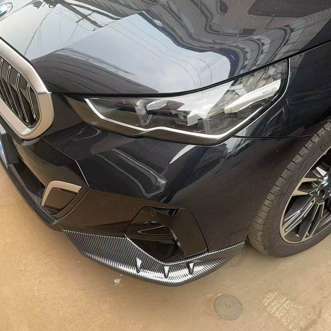 Suitable for 24-25 Model Bmw 5 Series Front Corner Modification, New 5 Series Anti-Collision Scratch Protection Corner Trim, Small Exterior Body Kit
