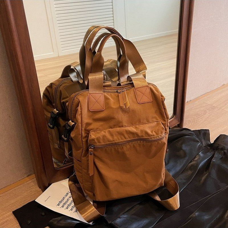 均码拉链PU2024年春季双肩包