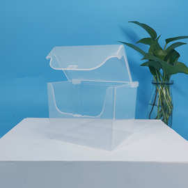 厂家首饰收纳盒现货PP胶盒工塑料盒子五金工具盒透明盒子化妆棉盒