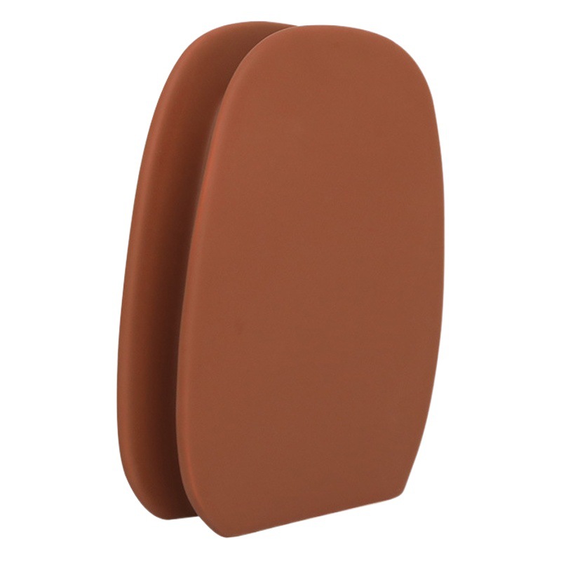 Nórdico florero de cerámica decoración artística geométrica arreglo floral salón hogar creativo decoración suave al por mayor