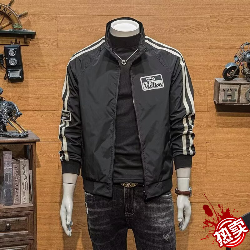 2024 Spring and Autumn Plagianshuai Jacket Men's High Street Fashionable Brand Hong Kong Style Japanese Style Harajuku Style Korean Style Fashionable Loose Jacket 2024 Spring and Autumn Plagianshuai Jacket Men's High Street Fashionable Brand Hong Kong Style Japanese Style Harajuku Style Korean Style Fashionable Loose Jacket