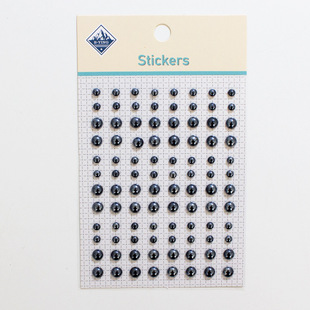 4MM and 6MM semicircle high temperature ceramic diamond half face Imitation Pearl nail art diamond sticker mobile phone beauty diamond sticker diy