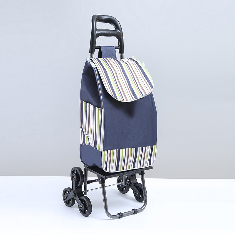 Supermercado portátil plegable carrito de compras Carro de escalada simple anciano carrito de compras de mano al por mayor