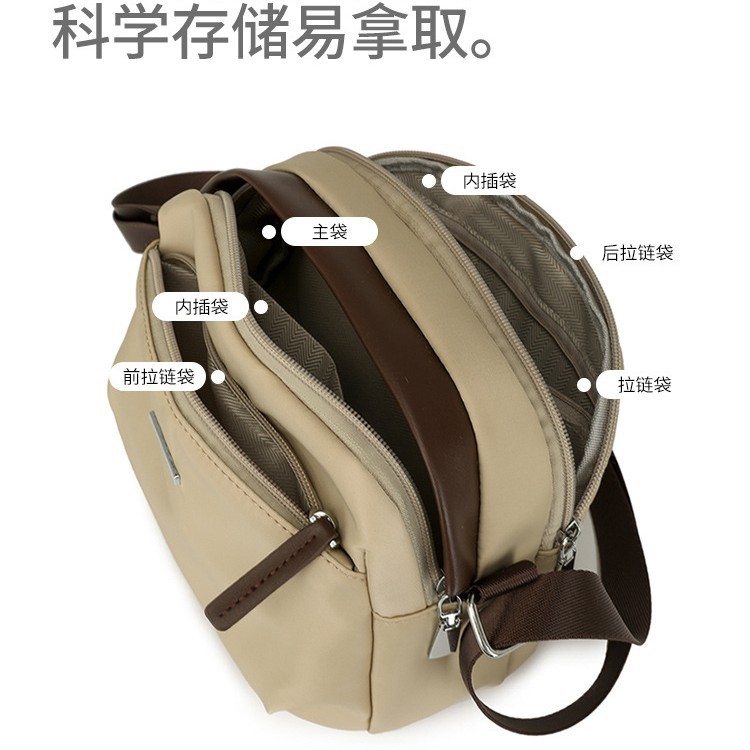 Women's Nylon Bag 2025 New Arrival Shoulder Bag Crossbody Bag Lightweight Versatile Daily Commute Middle-Aged Mother's Bag Wholesale - Thumbnail 3