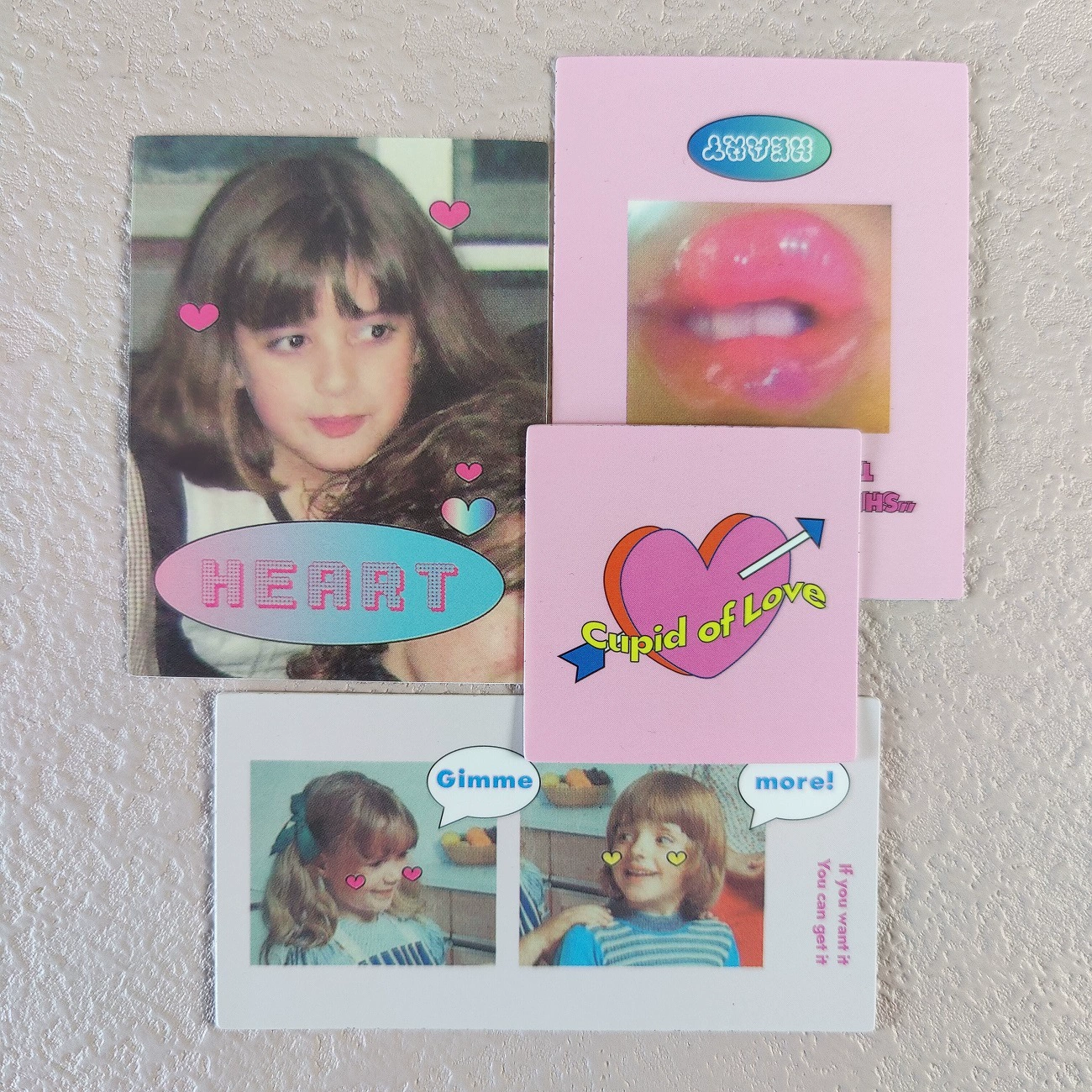 Polaroid, sticker, cards, South Korea, (Physicals)