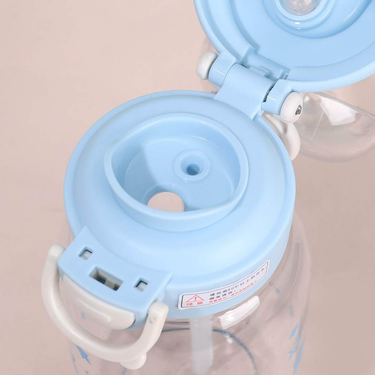 Childrens Straw Water Bottle High Capacity Leakproof Cartoon Cup_voghion.com