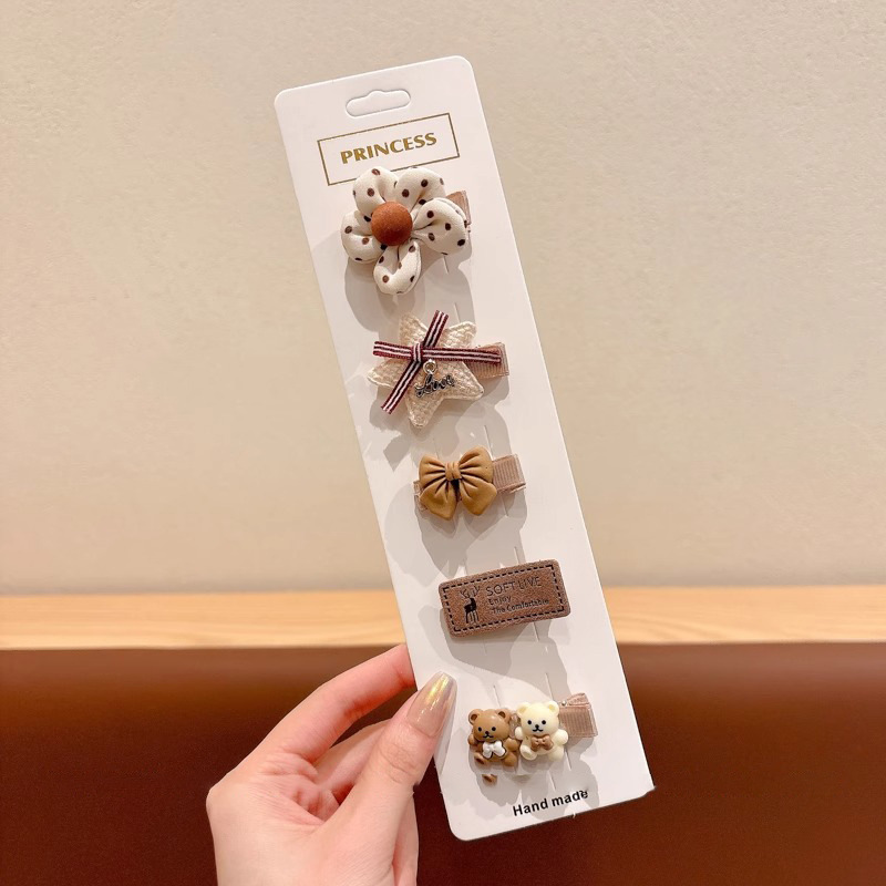 Clip de pelo para bebés no lesiones, clip de pelo para bebés, lindos clips de pelo para niñas, todo incluido para niños, toque de cabeza para bebés