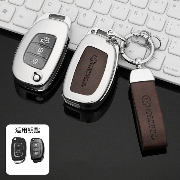 Hyundai 090 model-silver transparent brown+round head buckle