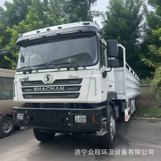 出口陕汽德龙F3000自卸车6×4前四后八渣土翻斗车矿山工程运输车