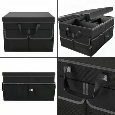 Capacity Car Rear Folding – Car storage bag/box