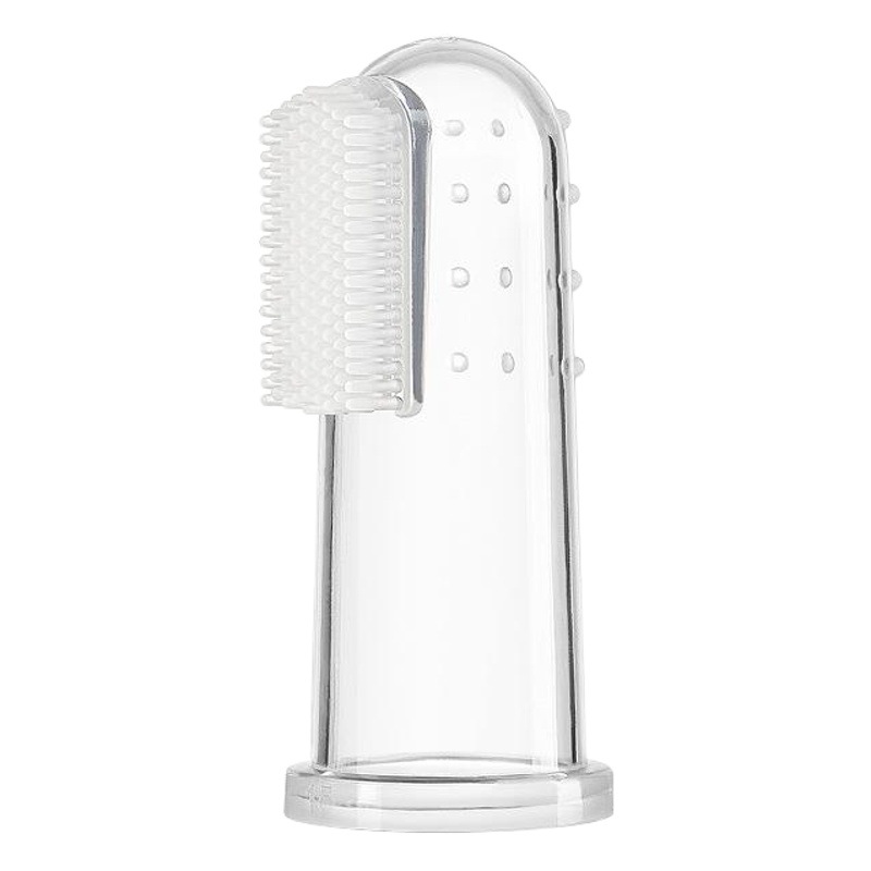 Cepillo de dedo de silicona para mascotas cepillo de dientes de dedo cachorro gato cepillo de dedo suministros de limpieza para mascotas cepillo de dientes