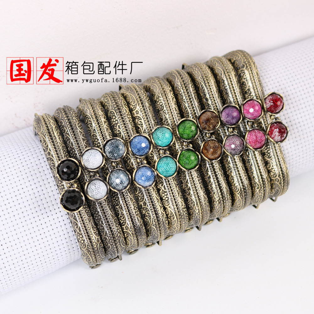 8,5 cm cuadrado en relieve cabeza de loto de coral oro [lado plano] bronce 10 colores opcionales oro de boca nacional