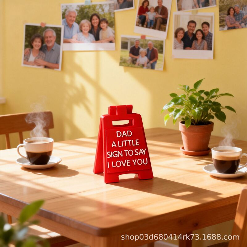 Popular 3D Printed Father's Day and Mother's Day Decorations, Romantic Confession Gifts for Holidays