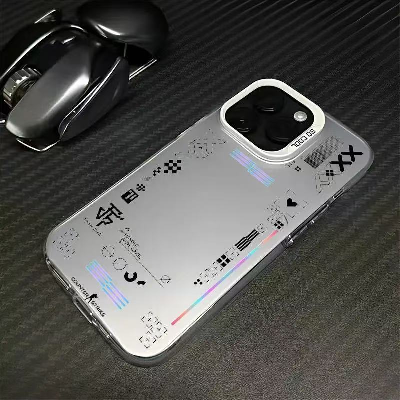 Csgo es adecuado para la carcasa del teléfono móvil Apple 16Promax, carcasa de gas de la personalidad, iPhone15, tendencia 14/13 Europa y América 12/