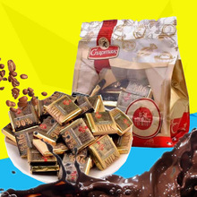 進口俄羅斯純可可脂牛奶黑巧克力塊斯巴達克90%72%袋裝高濃度可可