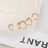 Ear clips from pearl suitable for men and women, earrings, jewelry, suitable for import, wholesale