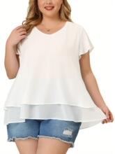 B 15922 Double Layer Chiffon Tank Top ˫��ѩ�ĵ��� ����