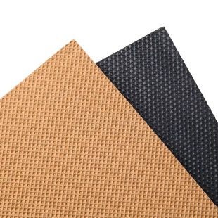 Eva Foam Shoe Material Hot-Pressed Diamond Pattern Embossed Sheet Hotel Slipper Sole Non-Slip Wear-Resistant Customized Color Size