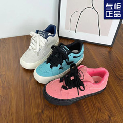 帆布鞋女2024春季新款小白鞋原創小眾鞋子百搭厚底休閒