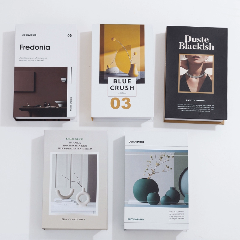 Скандинавский простой стиль фальшивой книги модель Studycop магазин имитационная книжка гостиная офис книжный шкаф креативное оформление книжная лента