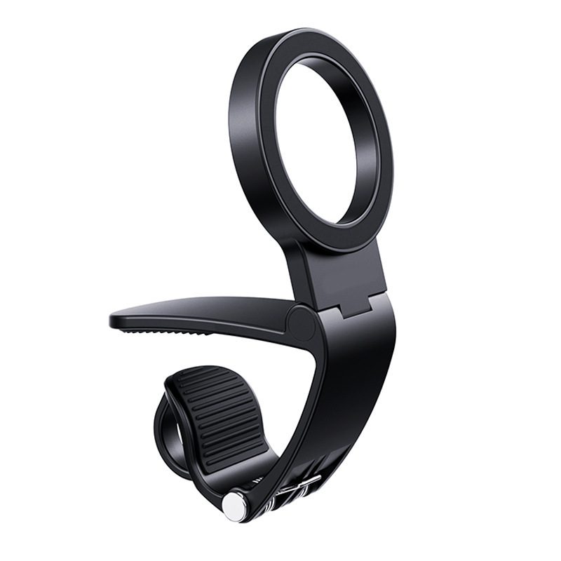 Cross-border automotive multifunctional strong magnetic suction foldable dashboard steering wheel sun visor navigation phone holder