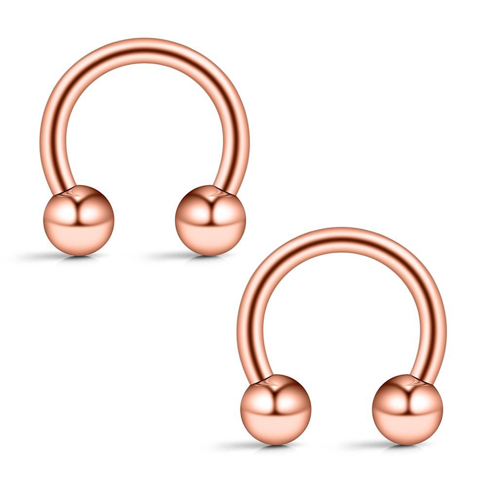 Nasenpiercing-Schmuck im europäischen und amerikanischen Stil aus Edelstahl, galvanisiertem Titanstahl, C-förmig, Ohr- und Lippenpiercing-Schmuck_voghion.com