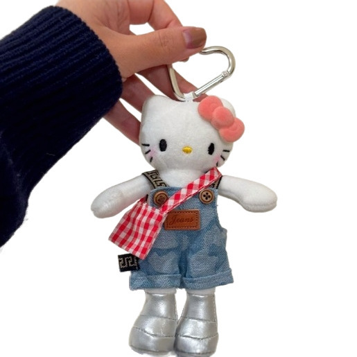 ロングレッグ kt ペンダントコレクションキティぬいぐるみペンダントかわいい kt 猫ラブバックルランドセルペンダントキーホルダーメンズ|undefined