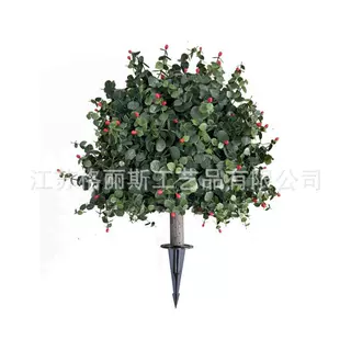 草墙仿真植物墙工程户外防紫外线塑料绿植墙地插仿真树高仿真