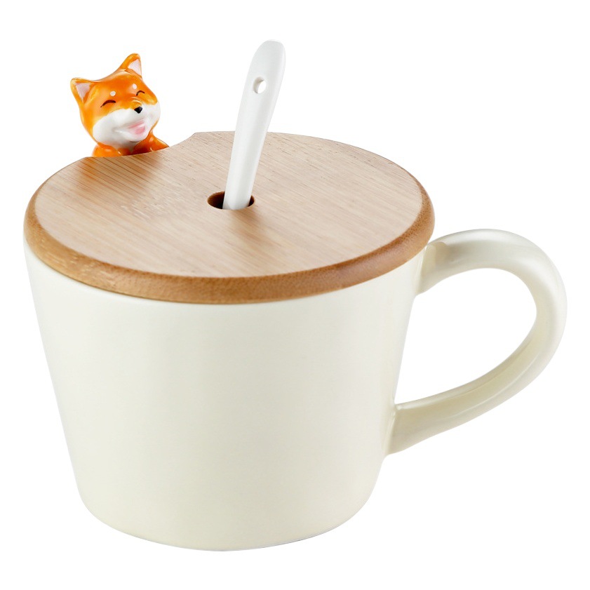 Taza de cerámica de dibujos animados taza de alto aspecto creativo taza de café taza de desayuno taza de agua taza de regalo taza de té