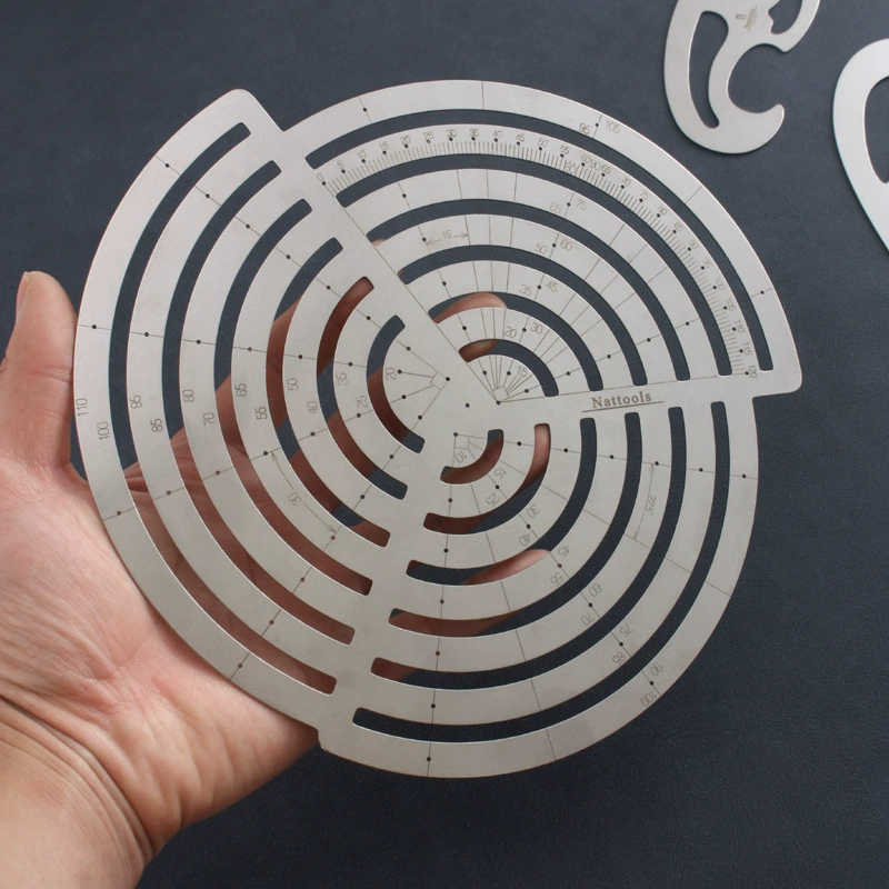 Nattools средство от комаров благовония линейка большая облачная линейка из нержавеющей стали изогнутая пластина металлическая облачная линейка комическая линейка Кривая Шаблон