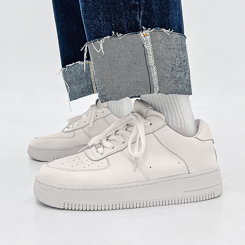 Kleine weiße große Größe 2024 neue Sport-Freizeitschuhe, beliebte Air-Board-Schuhe für Herren_voghion.com