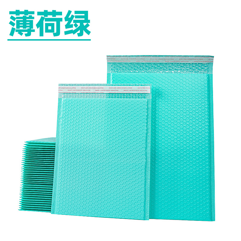 Bolsas de espuma de película coextrudida espesa negra en stock bolsas de espuma rosa bolsas de embalaje de comercio electrónico envío bolsas de espuma personalizadas