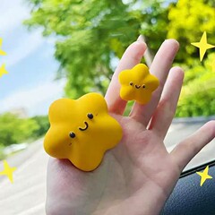 一颗幸运星扩香石可爱车载出风口香薰星星空调香氛高级感创意装饰